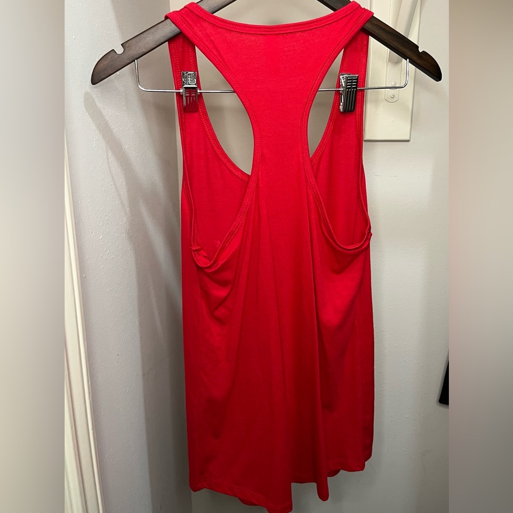 Women's Red Racerback Tee - Go Coogs! - Picture 2 of 2